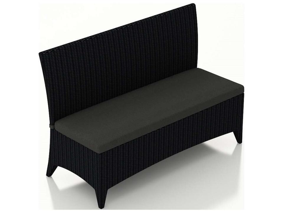 Arbor Wicker 3-Seater Dining Patio Bench