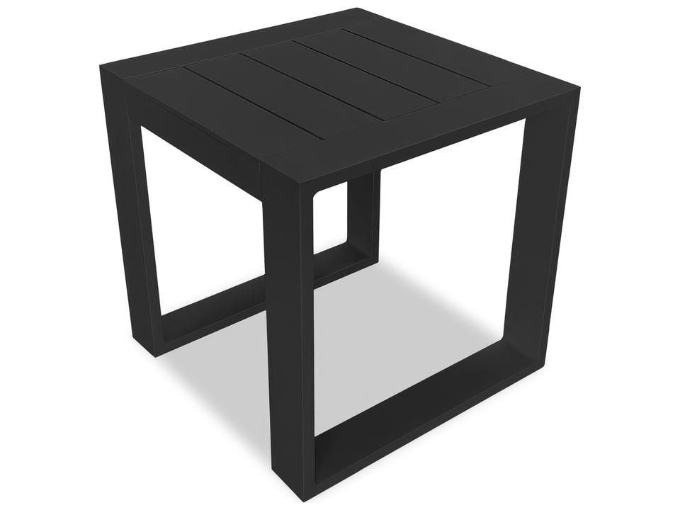 Portal End Table Aluminum Outdoor Side Table