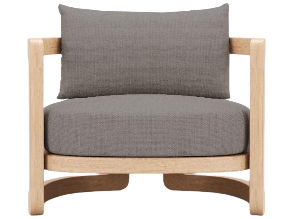 Muse Club Chair - Natural Sanded