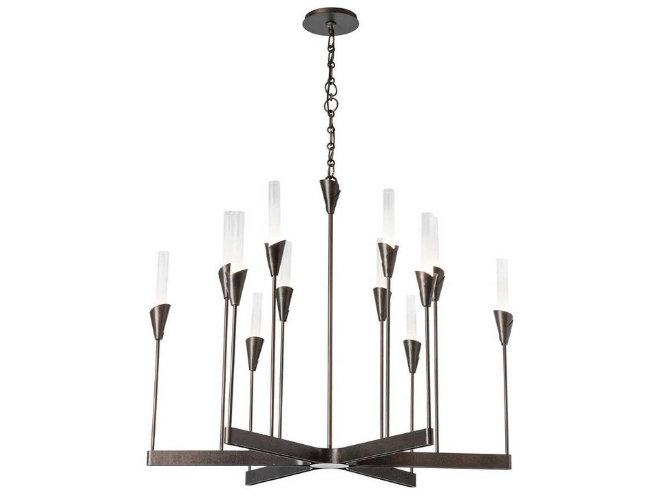 Lilium 12-Light Chandelier A Modern Botanical Fixture