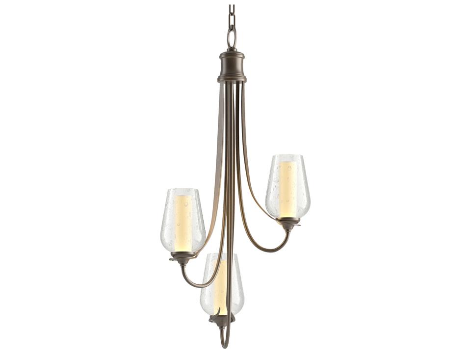 Flora 3-Arm Chandelier Nature-Inspired