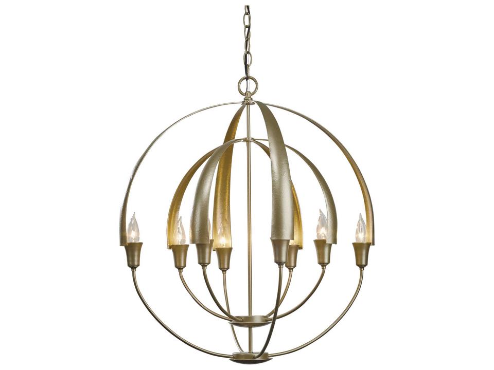 Double Cirque Chandelier Modern Orb Light