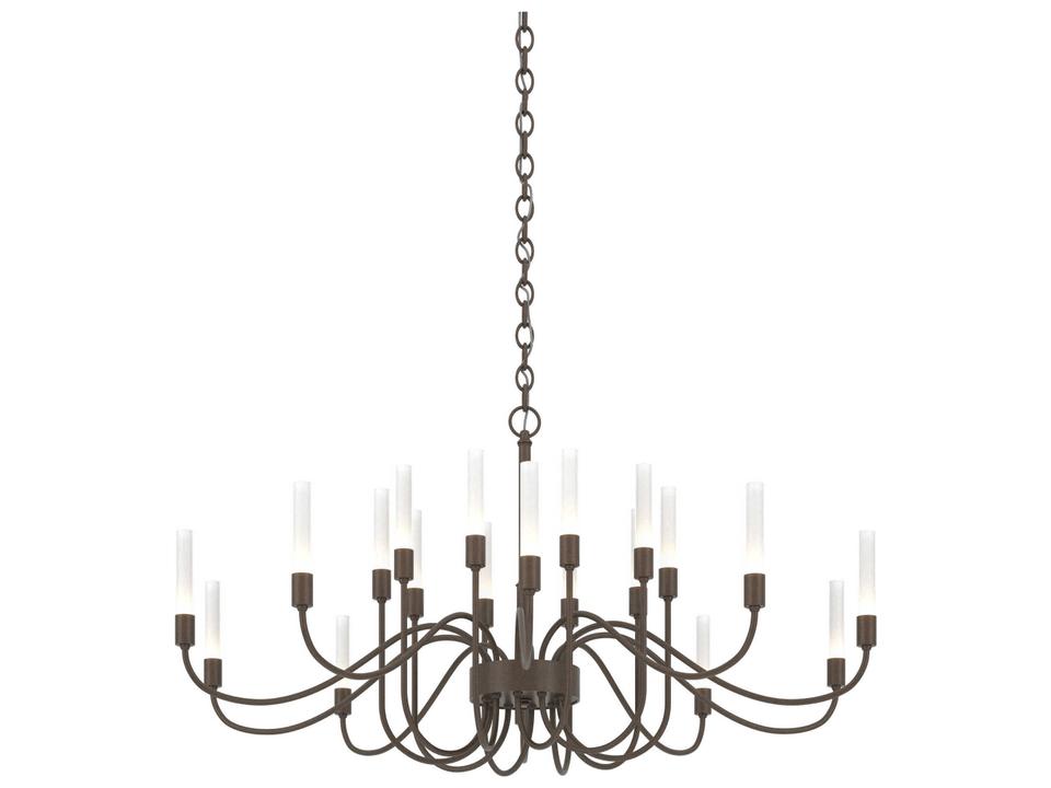 Lisse 20 Light Chandelier Modern Brass
