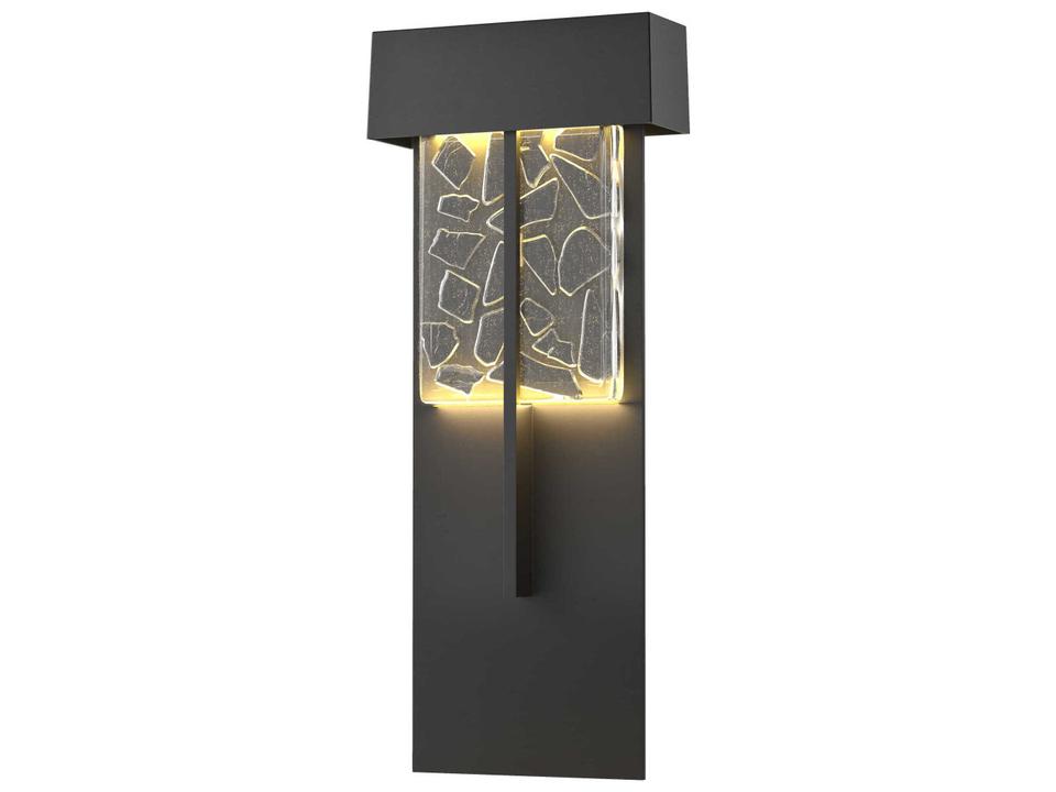 Shard Outdoor Wall Sconce Hand-Poured Glass