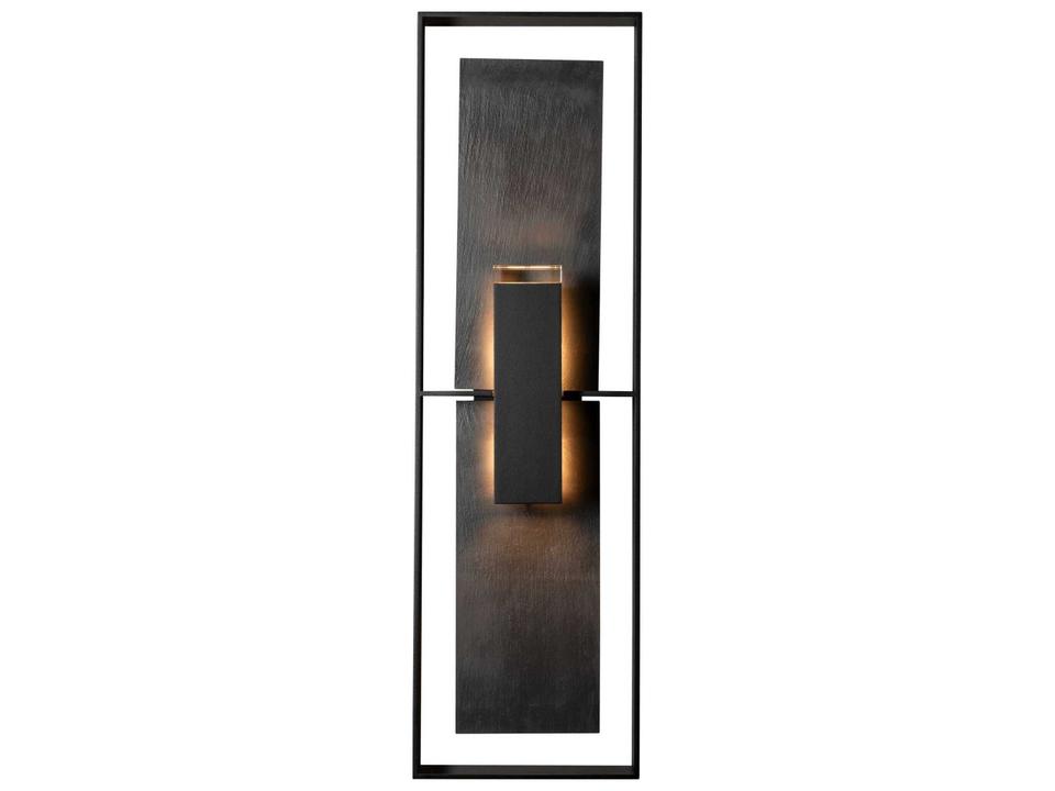 Shadow Box Tall Slate Outdoor Sconce