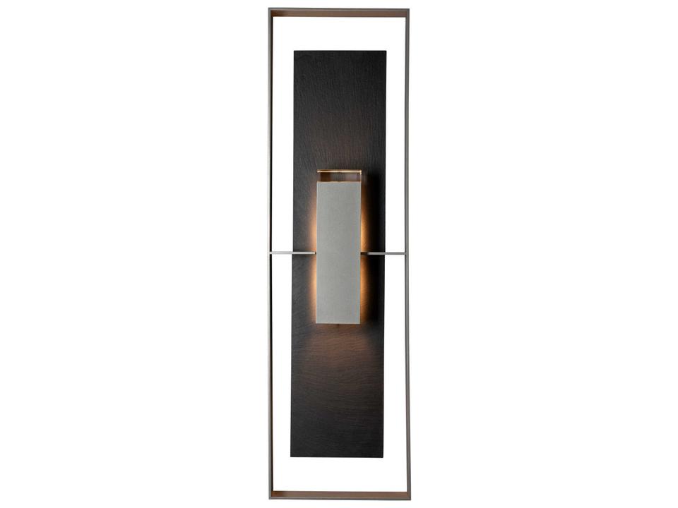 Shadow Box Extra Tall Slate Outdoor Sconce
