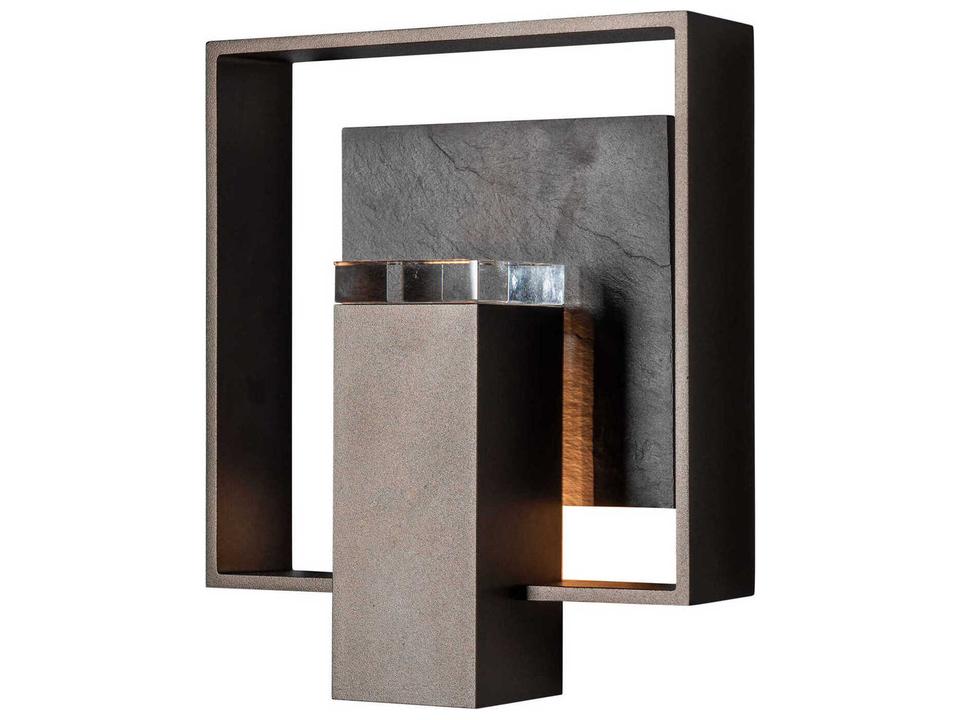 Shadow Box Outdoor Wall Sconce Dark Sky