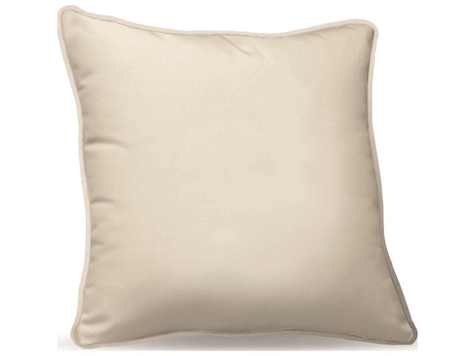 18-Inch Square Outdoor Throw Pillow with Welt