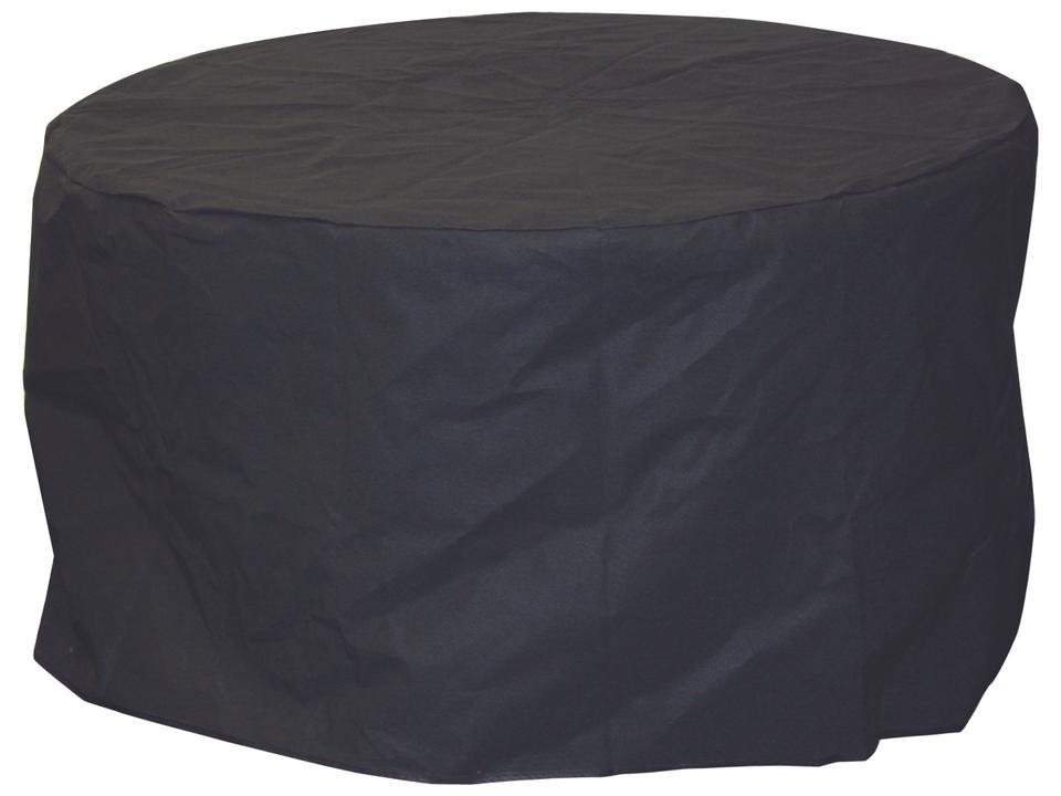 42-Inch Round Fire Pit Table Cover Tan Protective Accessory