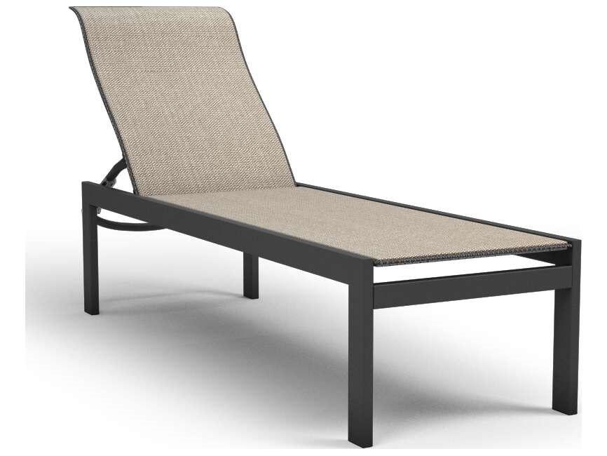 Elements Sling Aluminum Adjustable Chaise Lounge