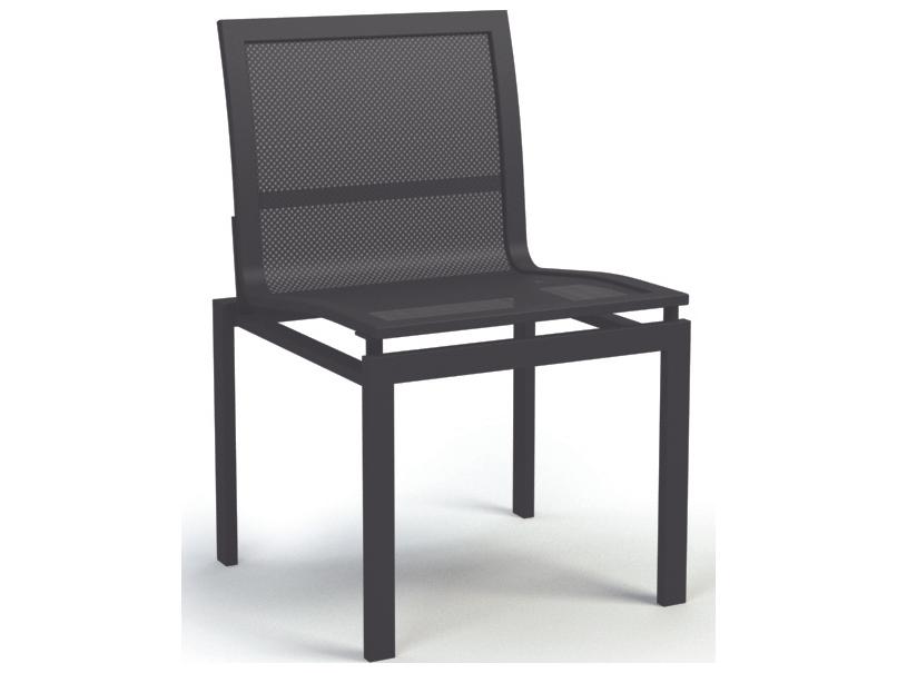 Allure Mesh Armless Stacking Dining Chair