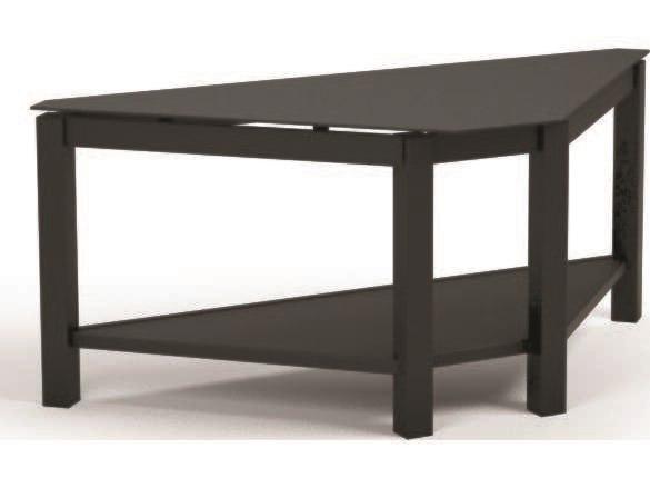 Elements Air Mode 35.5 Inch x 23 Inch Aluminum End Table