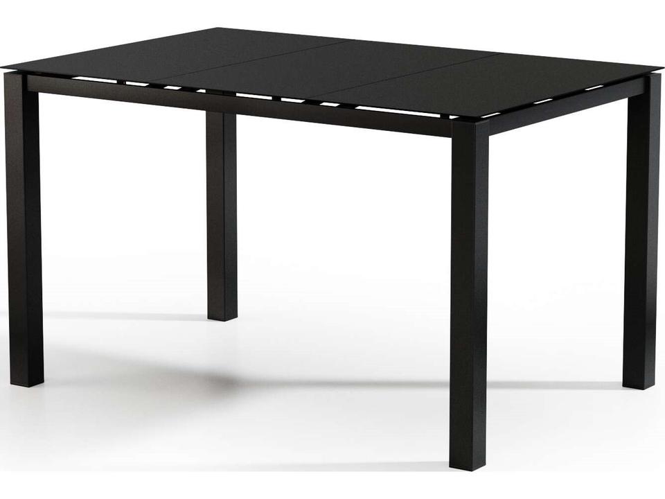 Mode Aluminum Rectangular Outdoor Bar Table 66 Inch