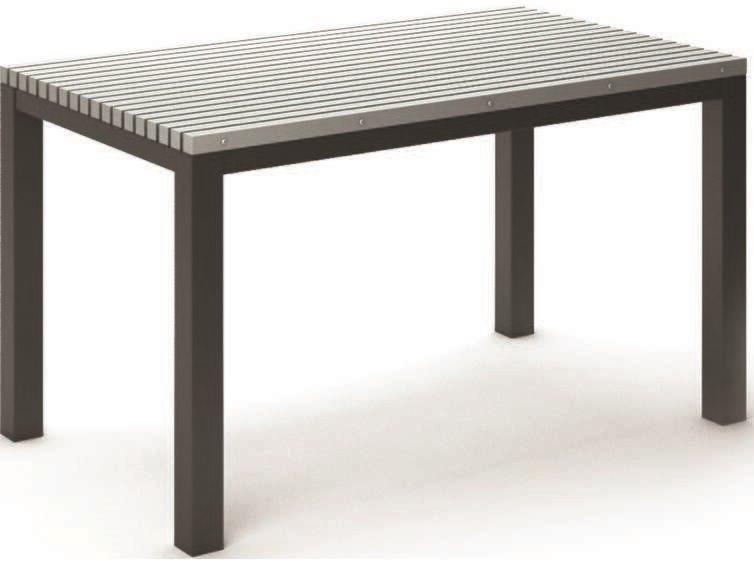Eden 60-Inch Rectangular Outdoor Patio Counter Table