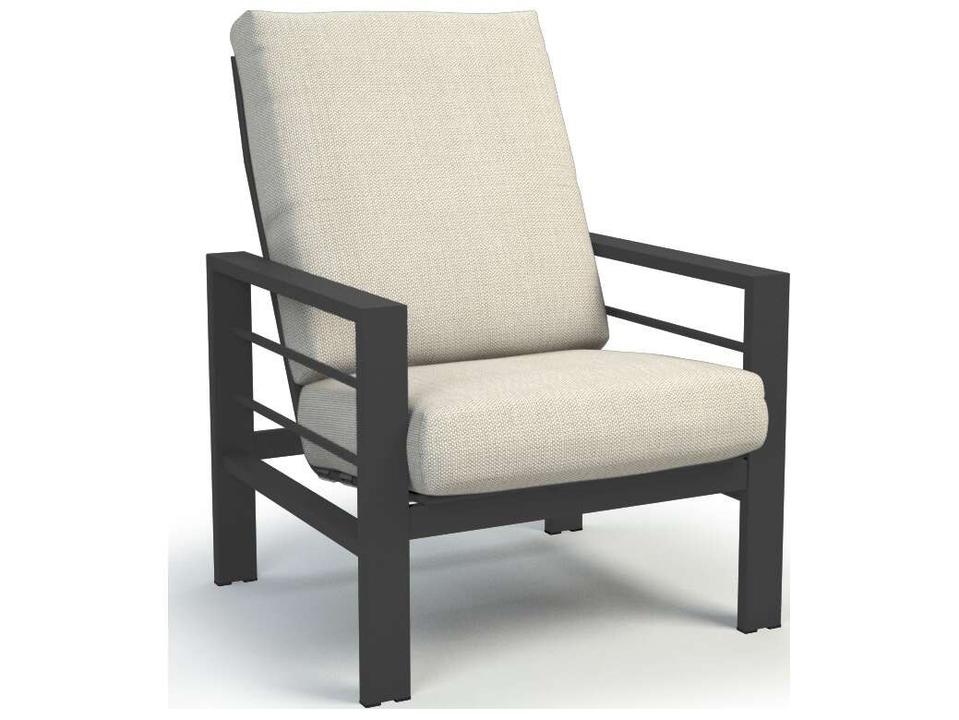 Sutton Cushion High Back Swivel Rocker Lounge Chair