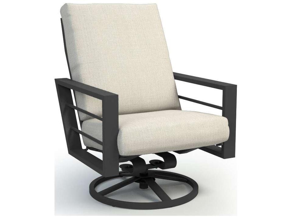 Sutton Cushion High Back Swivel Rocker