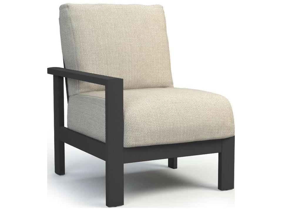 Elements Modular Aluminum Right Arm Lounge Chair