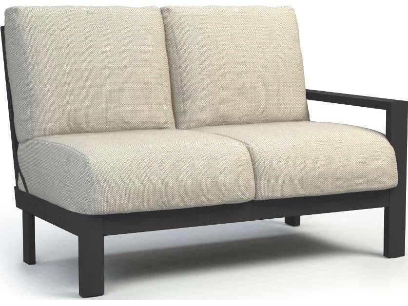 Elements Modular Aluminum Left Arm Loveseat