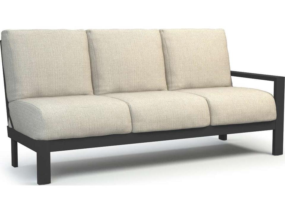 Elements Modular Aluminum Left Arm Sofa