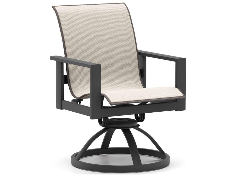 Elements Sling Low Back Swivel Rocker Lounge Chair