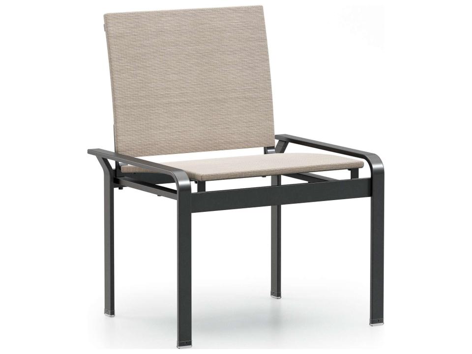 Elevate Sling Aluminum Stackable Dining Side Chair
