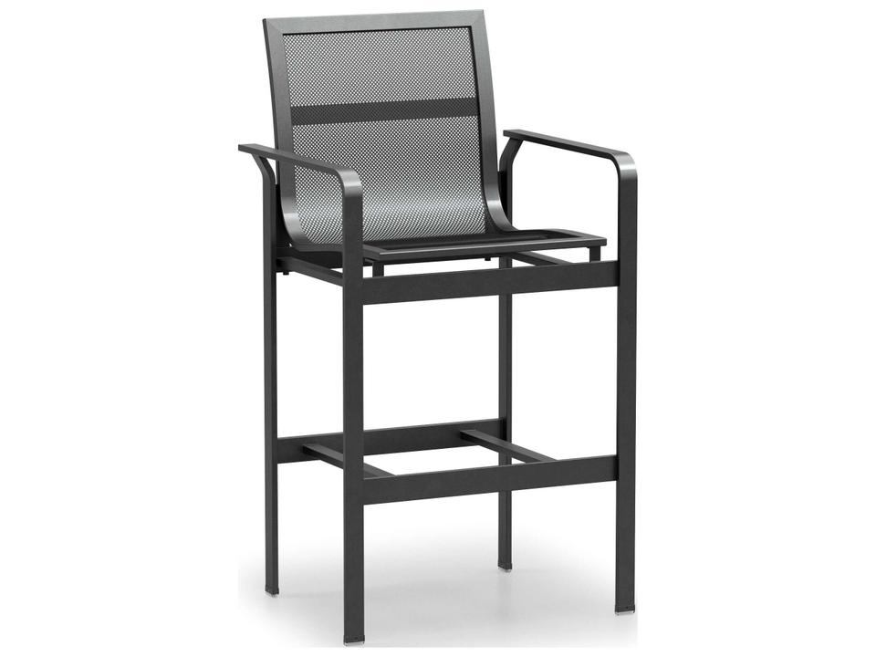 Elevate Mesh Aluminum Bar Arm Stool