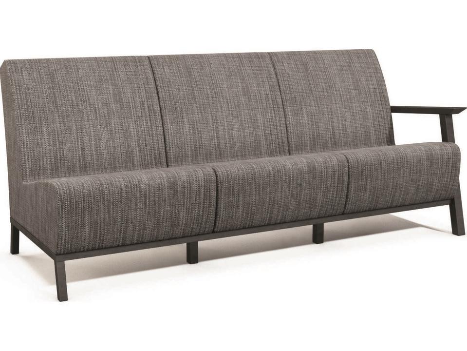 Revive Air Sensation Sling Aluminum Left Arm Sofa
