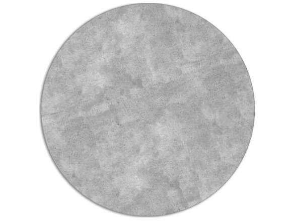 Concrete Faux Stone 30 Inch Round Table Top with Umbrella Hole