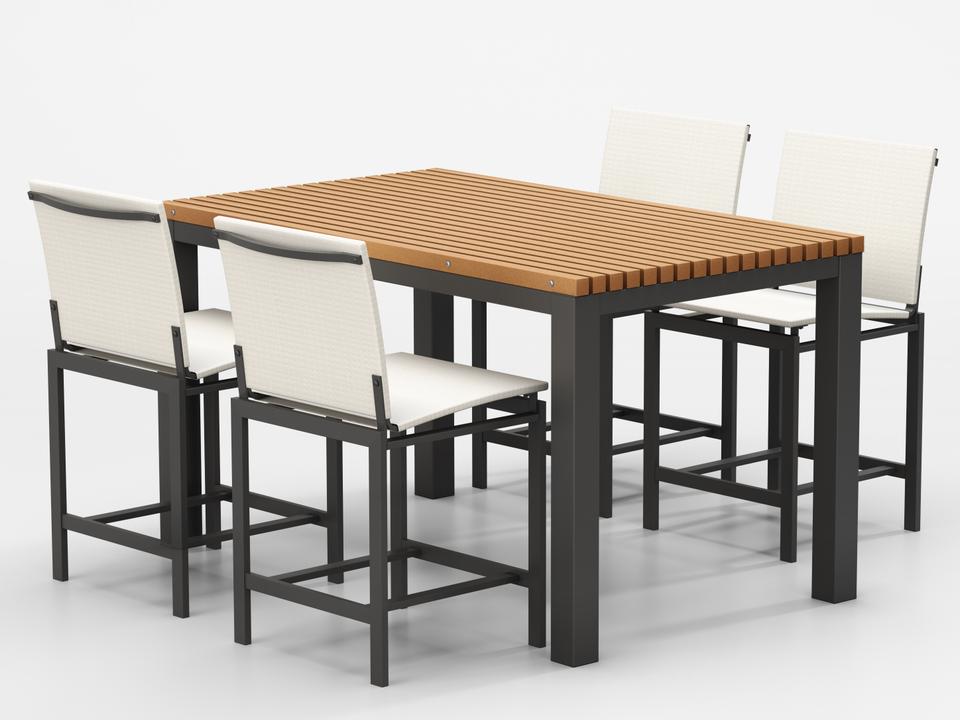 Eden Aluminum Dining Set
