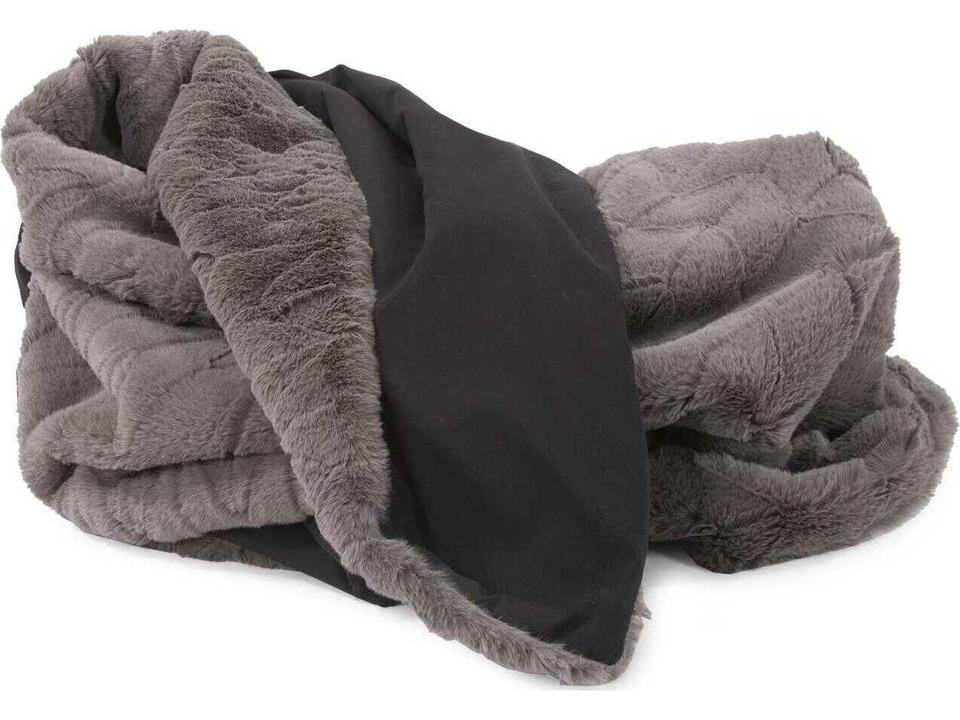 Angora Stone Faux Fur Throw Blanket