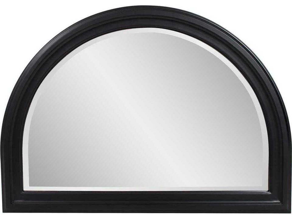George Black Arched Wall Mirror