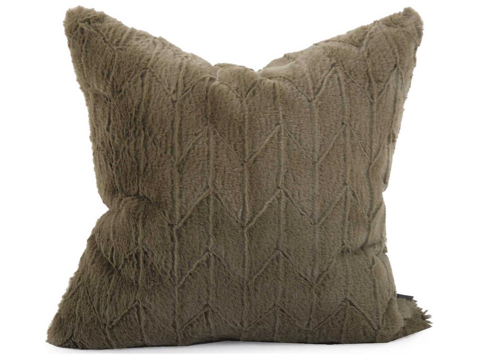 Faux Fur Angora Moss 20 x 20 Pillow
