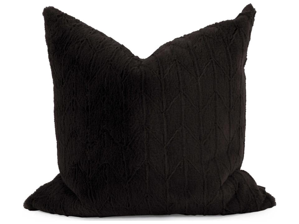 Angora Faux Fur Decorative Pillow