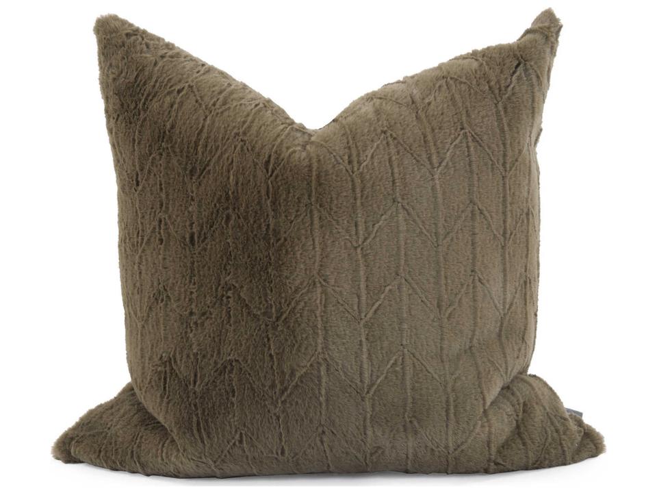 Faux Fur Decorative Pillow