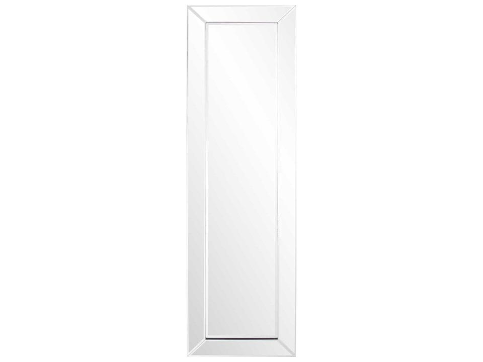 Camden Clear Rectangular Wall Mirror with Beveled Mirrored Frame
