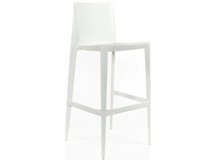 Bellini White Bar Stool - Pack of 2