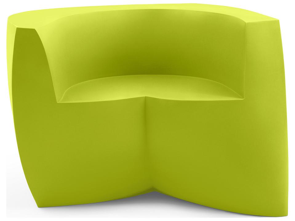 Gehry Frank Gehry Collection Polyethylene Accent Chair in Green