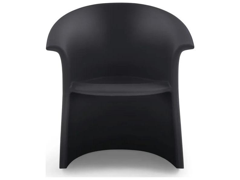 Vignelli Rocker Dark Gray Rocking Chair for Indoor Outdoor Use