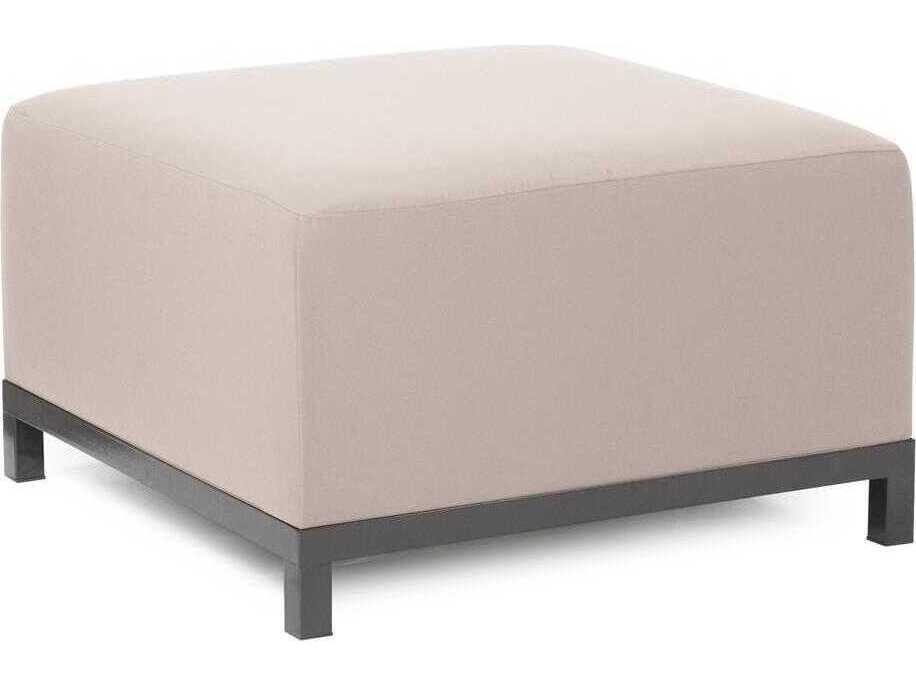 Axis Seascape 31 Inch Sunbrella Cushion Ottoman in Sand