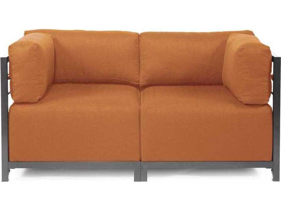 Axis Seascape Loveseat with Sunbrella Canyon Fabric