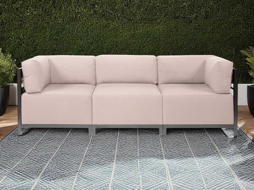 Axis Seascape Sand Sunbrella Fabric Modular Sofa