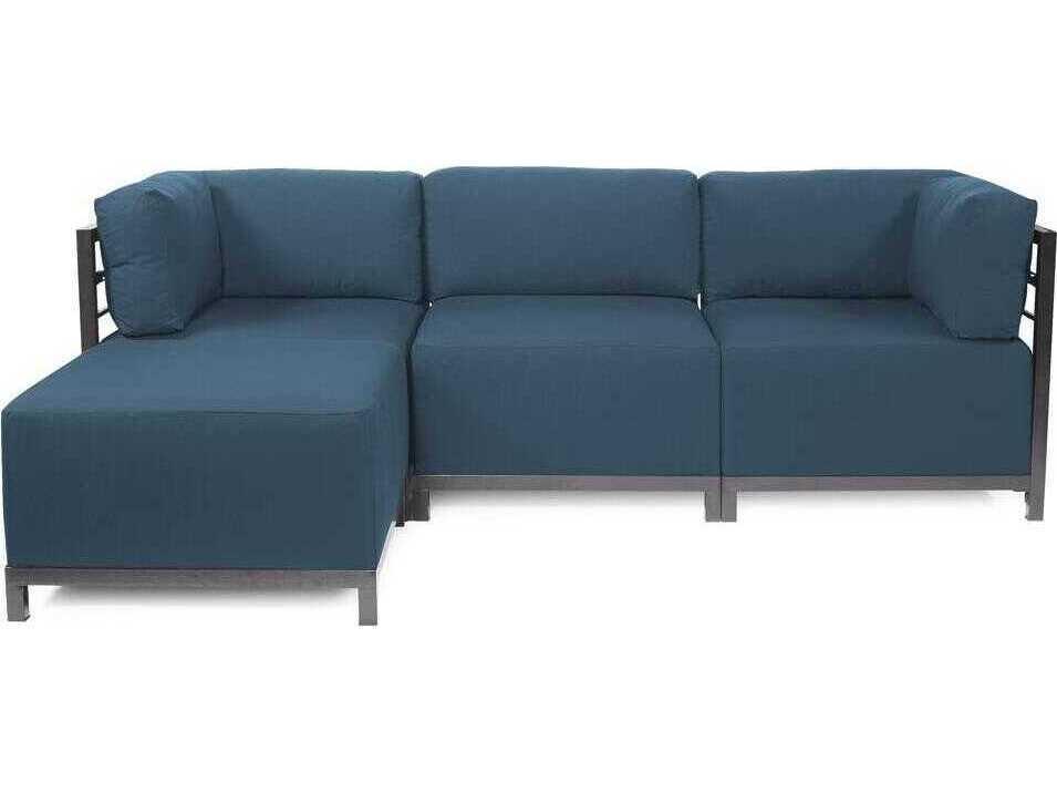 Axis Seascape Turquoise 4-Piece Modular Lounge Set