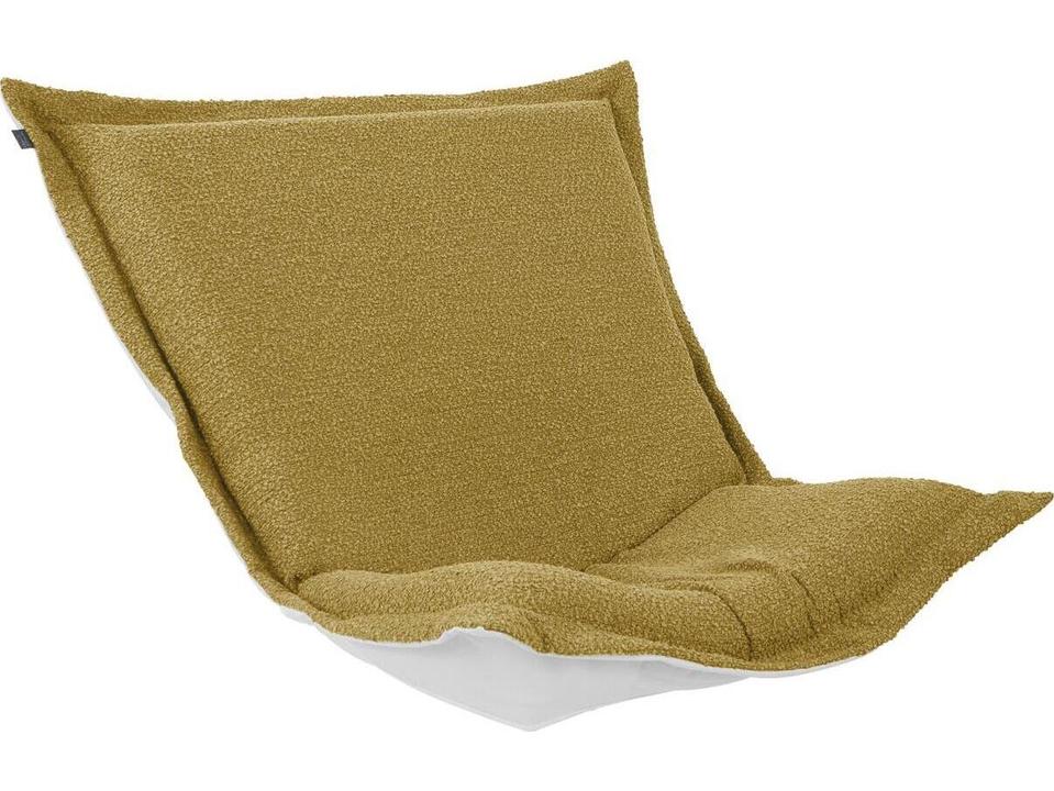 Puff Scroll Alicante Gold Chair Seat & Back Cover and Cushion