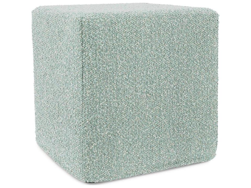 Alicante 18-Inch No Tip Olefin Fabric Ottoman in Breeze