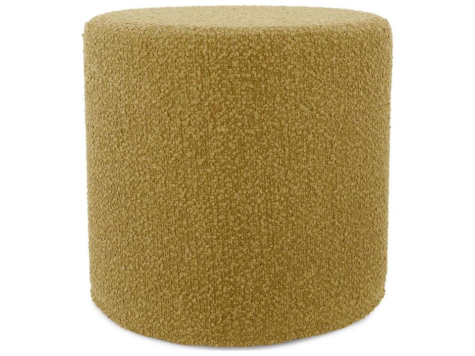 Alicante Gold No Tip Cylinder Ottoman