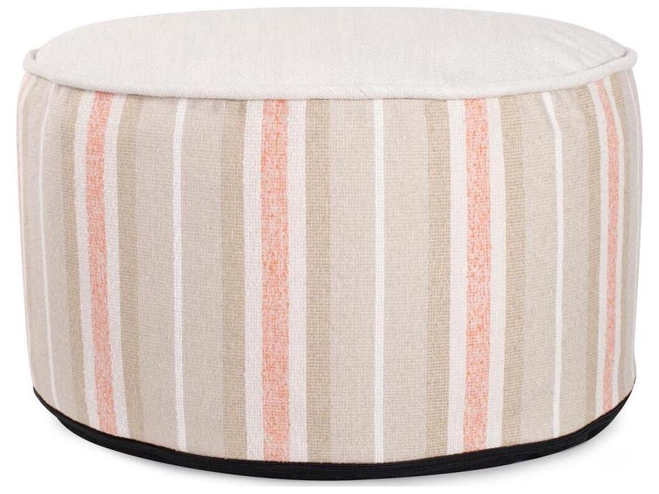 Howard Elliott Dune Terra Olefin Cushion Ottoman
