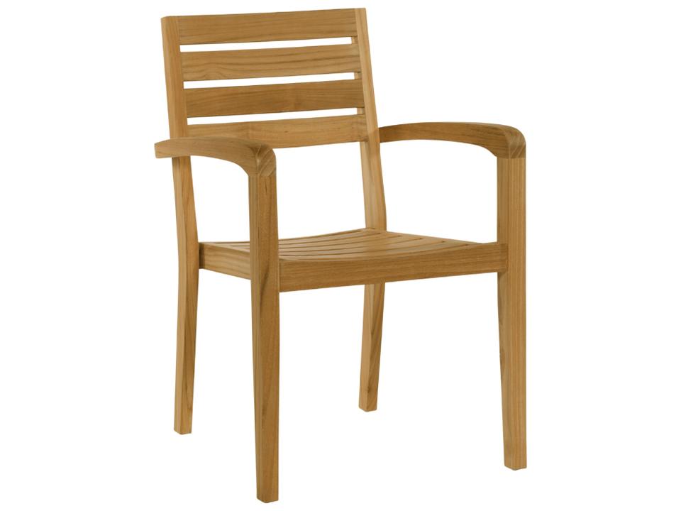 Venice Wood Teak Dining Chair