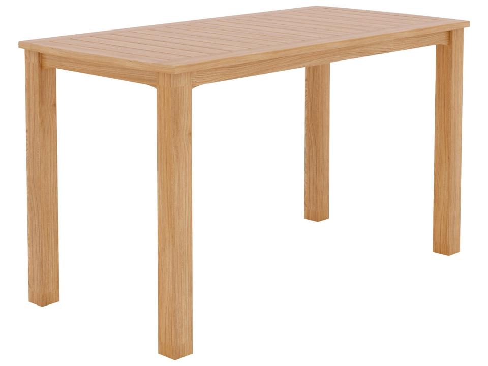 Mirador Wood Teak Rectangular Counter Table