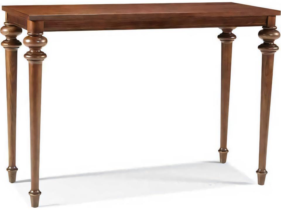Brantley Carob Brown Rectangular Wood Bar Table