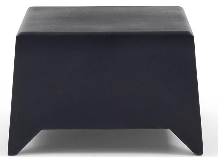Heller MB5 Polyethylene Ottoman in Dark Grey